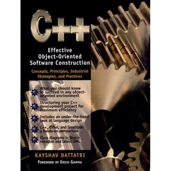 Pre-Owned C++: Effective Object-Oriented Software Construction (Paperback) 0131041185 9780131041189