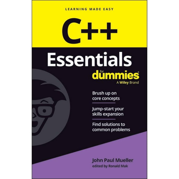 C++ Essentials for Dummies, (Paperback)