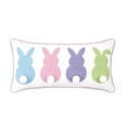 thumbnail image 1 of C&F Home Bunny Tails Spring Pillow, 1 of 2