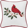 thumbnail image 1 of C&F Home Cardinal Holly Pillow Red (C81215740), 1 of 5