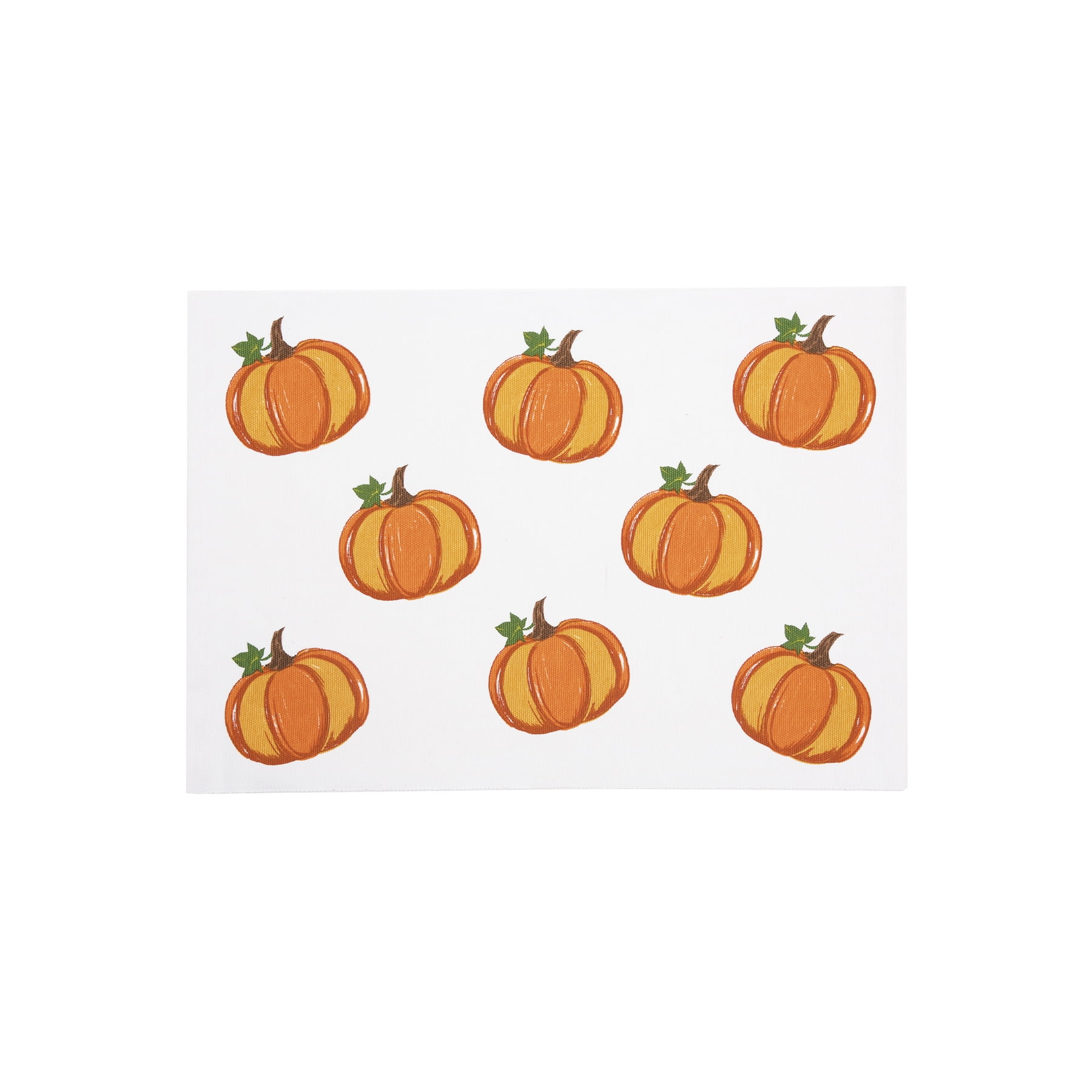 Hello Pumpkin Cotton Thanksgiving Placemat Set of 6