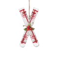 thumbnail image 1 of C&F Home Nordic Ski Christmas Xmas Ornament White, 1 of 2