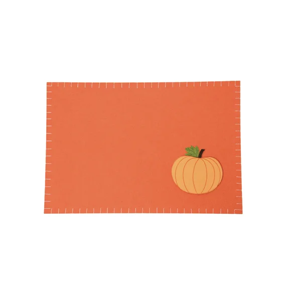 C&F Home Placemats, Harvest Pumpkin - Set of 4 (C46007047)