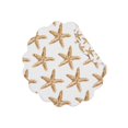 thumbnail image 1 of C&F Home Sandbridge Stars Round Placemat Set of 6 Cotton Quilted Coastal Beach Reversible Machine Washable Table Top Table Linens 17" X 17" Round Placemat Set of 6 White, 1 of 6