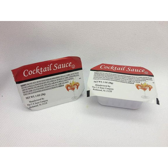 C.F. Sauer Foods Cocktail Sauce, 1 Ounce -- 100 per case.