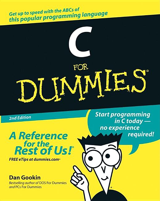 C FOR DUMMIES [9780764570681] - image 1 of 1