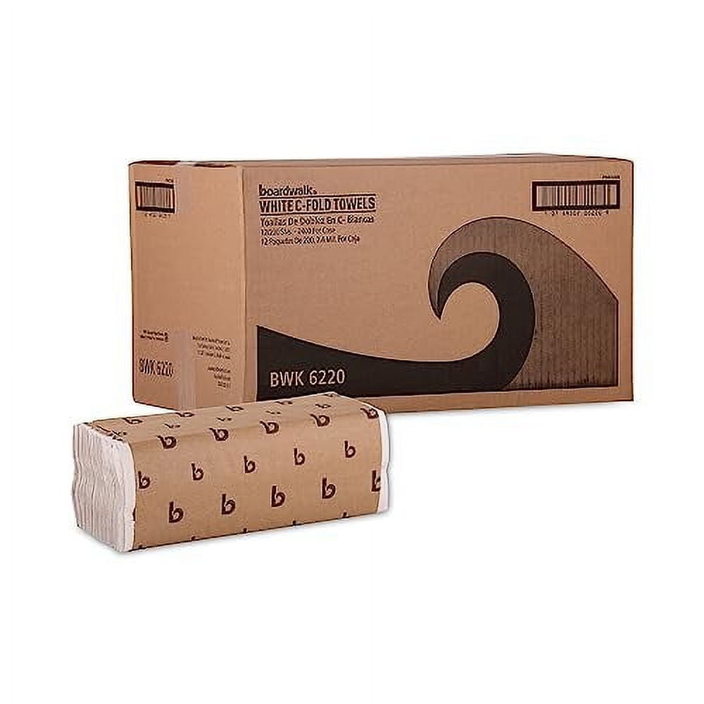 C-Fold Paper Towels, White, 10 x 12 1/4
