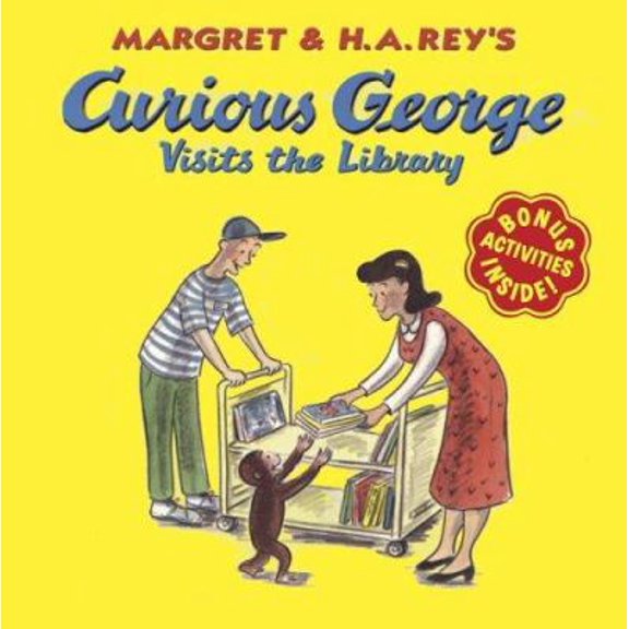 Pre-Owned Curious George Visits the Library (Paperback) 0618065687 9780618065684