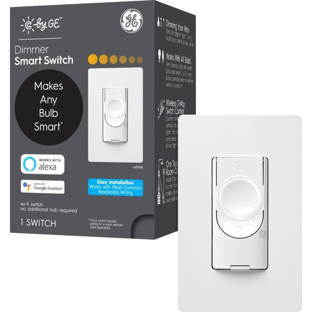 Feit Electric Wi-Fi Smart Dimmer 3 Way Single Pole Switch (2 Pack) 