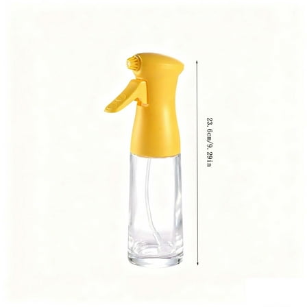 C Glass Olive Oil Spray Bottle With 200Ml Capacity, Air Fryer Compatible And Grilling Use For Kitchen Cooking And Healthy Eating 7.0X3.0X3.0In 0.6Lb