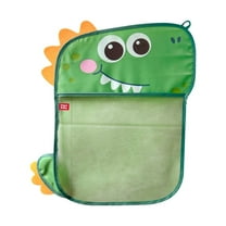 C Style C Cute Duck Toy Storage Bag With Suction Cup Mesh Bathroom Hanging Organizer For Bath Toys Drying Bag