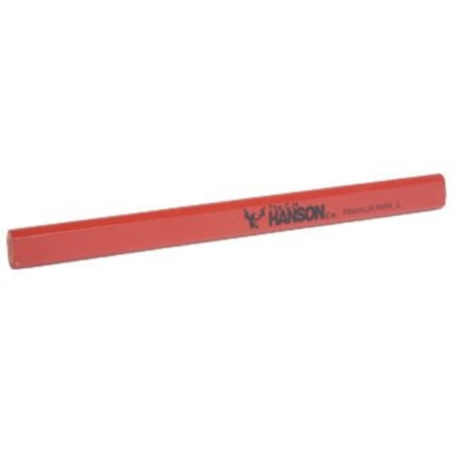 CH Hanson 10231 Red Lead Carpenter's Pencil (72pk)
