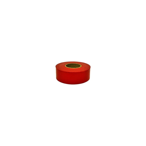 ZORO SELECT 1EC23 Flagging Tape,Red,300 ft x 1-3/16 In
