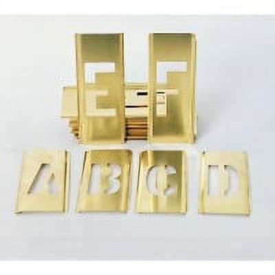 C.H. Hanson 33 Piece Single Letter Set 10033
