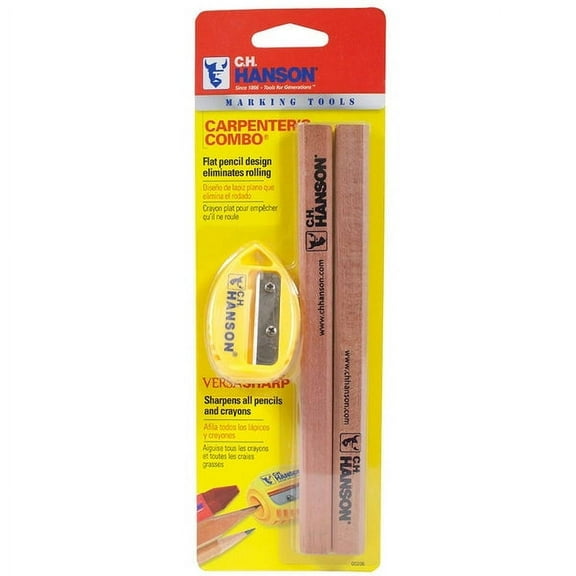 3 pc C.H. Hanson VersaSharp, CH Hanson 8.8 in. L Carpenter Pencil Kit Beige 3 pc