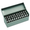 thumbnail image 1 of C.H. Hanson Standard Steel Hand Stamp Sets, 1/8 in, 0 thru 8; A thru Z, 1 of 2