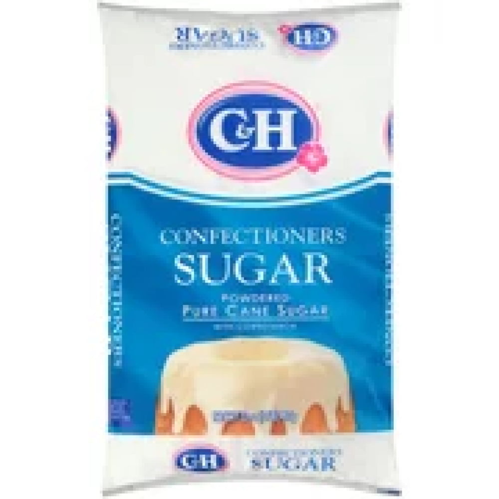 C&H Premium Cane Powdered Sugar, 2 lb (Pack of 3)