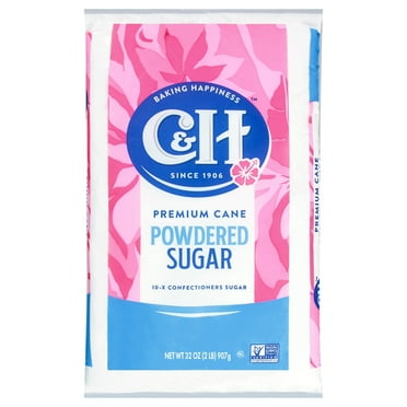 C&H: Pure Cane Powdered Confectioners Sugar, 2 Lb
