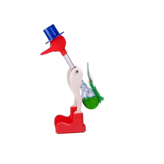 C&H Solutions Famous Retro Perpetual Motion Magic Drinking Bird (Green)