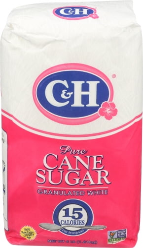 (Pack of 10) C & H Pure Cane Granulated Sugar 4 lb