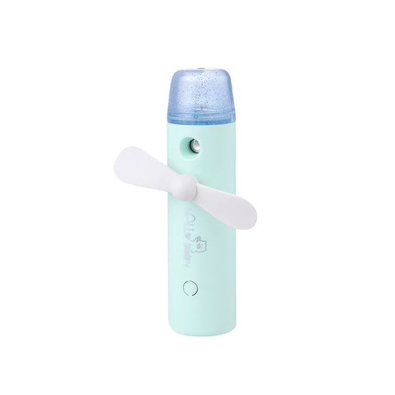 C Handheld Fan Portable Fan Misting Fan With Spray Bottle Usb Rechargeable For Outdoor Travel Personal Cooling 9.25 X 4.53 X 2.17In Box 0.55Lb