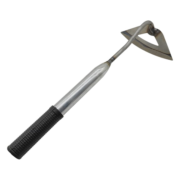 C Handheld Steel Weeding Implement For Garden Soil Maintenance Uprooting Unwanted Plants From Flower Beds Vegetable Patches Durable Manual Tool