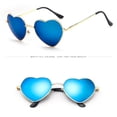 thumbnail image 1 of C Heart Shape Sunglasses Sunglasses for Women Retro Sunglasses AC+Metal Classic Retro Style UV400 Protection One Size, 1 of 2