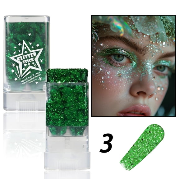 C Holographic Glitter Stick For Face And Body Long Lasting Waterproof Makeup