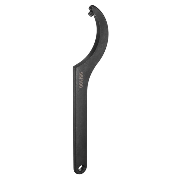C Hook Spanner Wrench, 95-100mm C Pin Motorcycle Shock Nut Spanner Wrench Tool with 8mm Round Head