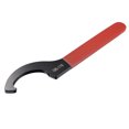thumbnail image 1 of C Hook Spanner Wrench Collet Chuck for 100-110mm Round Nut, w Red Non-slip Handle, 1 of 4