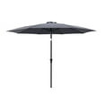 thumbnail image 1 of C-Hopetree 10 ft Outdoor Patio Market Table Umbrella with Fiberglass Rib Tip and Tilt, Anthracite, 1 of 7