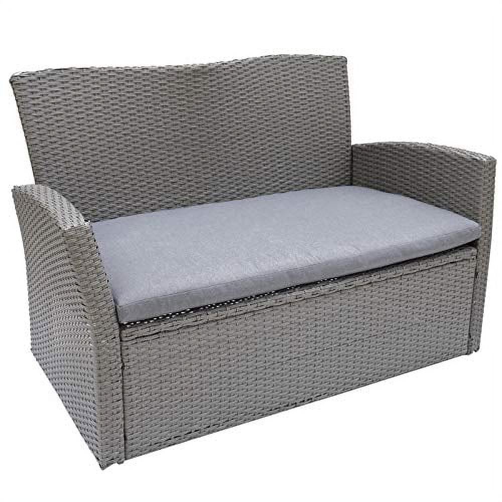 CHopetree Outdoor Loveseat Sofa Chair for Outside Patio or Garden, All