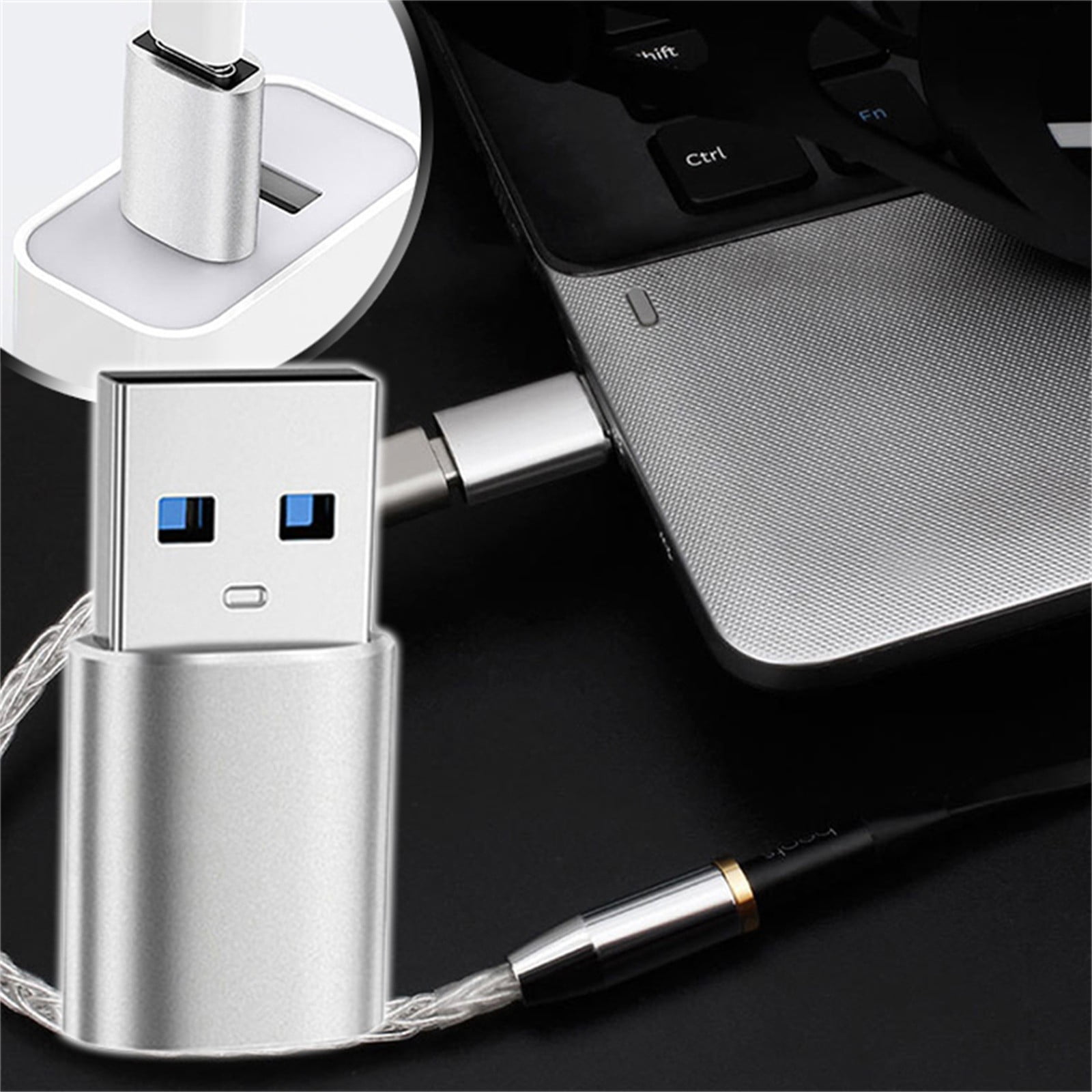 C Hub Usb3 Hub Powe Powe Hub External Power Button for Laptop Smart Charging Hub USB C Female To