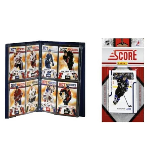 C \u0026 I Collectables 2011LAKINGSTS NHL Los Angeles Kings Licensed 2011 Score Team Set and Storage Album