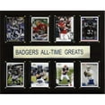 thumbnail image 1 of C & I Collectables  NCAA Football Wisconsin Badgers All-Time Greats Plaque, 1 of 1