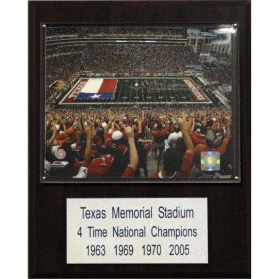 NCAA Football 12"x15" Texas Memorial Stadium Plaque