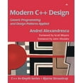 thumbnail image 1 of C++ In-Depth Modern C++ Design: Generic Programming and Design Patterns Applied, (Paperback), 1 of 1