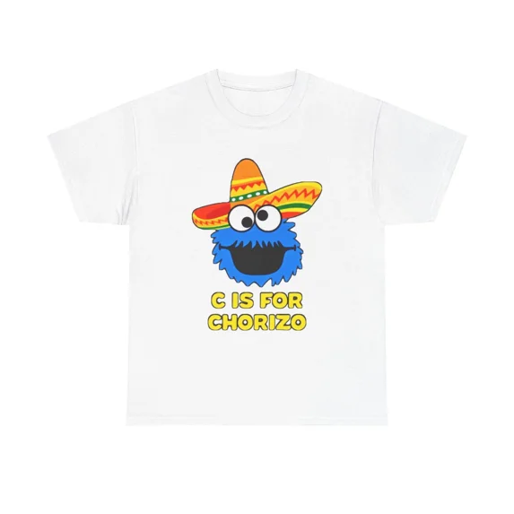 C Is For Chorizo Monster Short Sleeve Tee