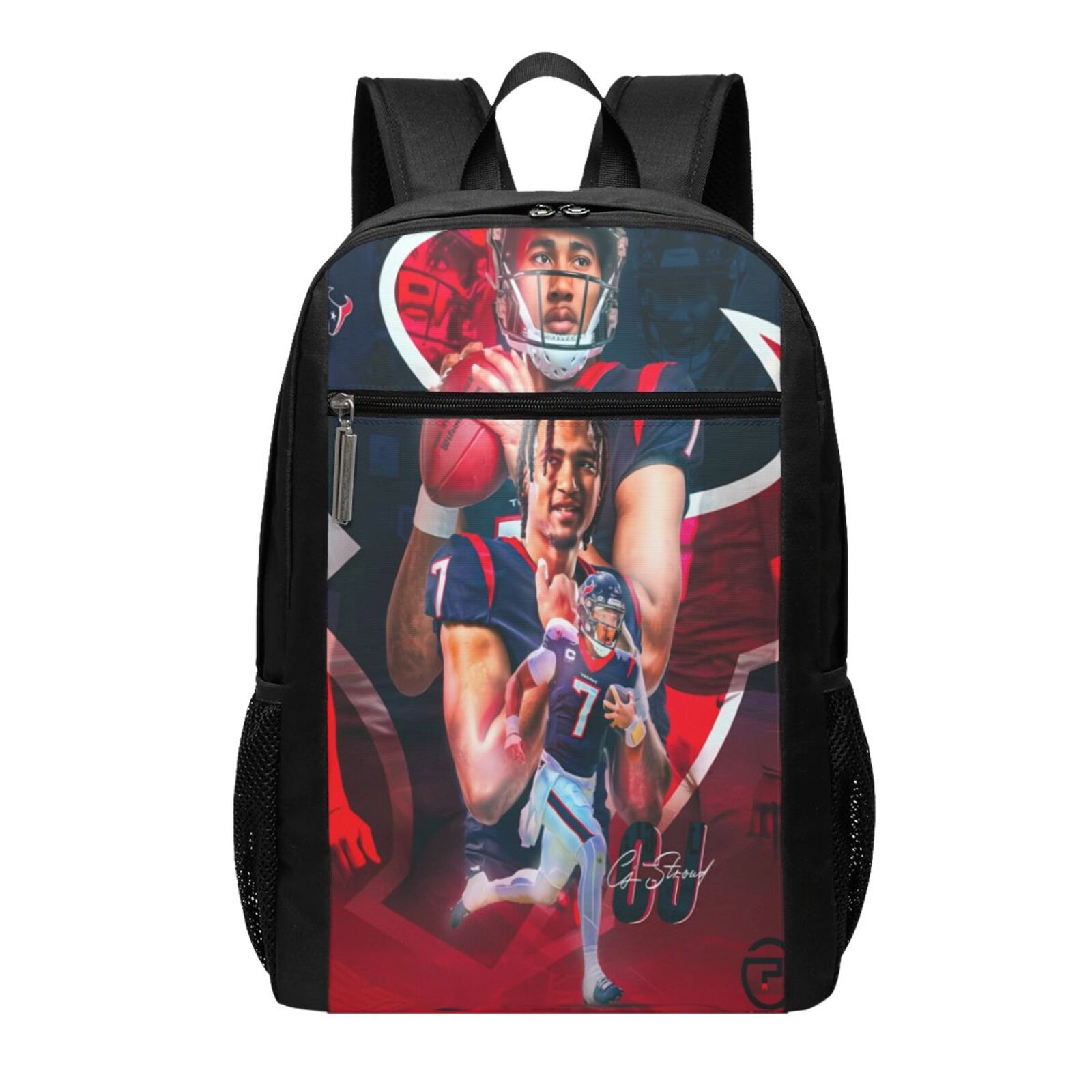 C.J. Stroud Custom Simple Casual Sports Backpack, Football Team Logo ...