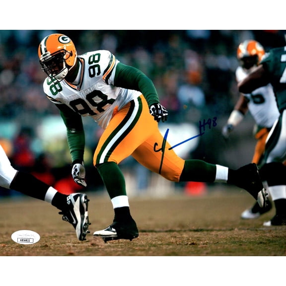 C.J. Wilson Signed Autographed 8X10 Photo Packers JSA AB54822