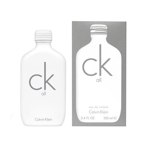 C.K. All Eau de Toilette Spray, Cologne, for Unisex, 3.4 oz, Brand Calvin Klein, Scent Citrus