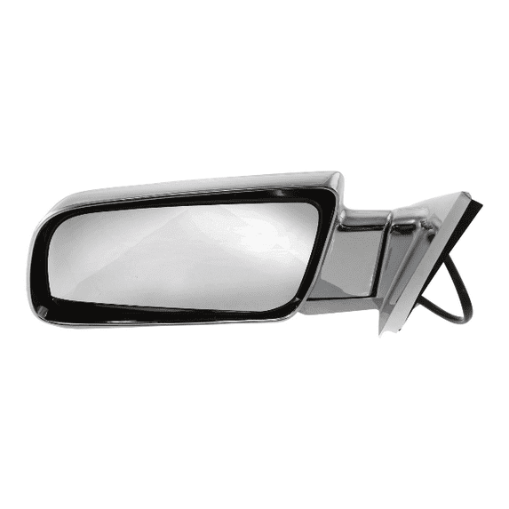 C/K FULL SIZE P/U 88-02 MIRROR LH, Non-Towing, Power, Manual Folding, Heated, Chrome, w/o Auto Dimming, BSD, Memory, and Signal Light, Standard Type
