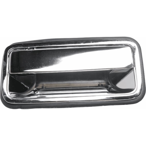 C/K FULL SIZE P/U 92-00 REAR EXTERIOR DOOR HANDLE LH, All Chrome (Zinc)