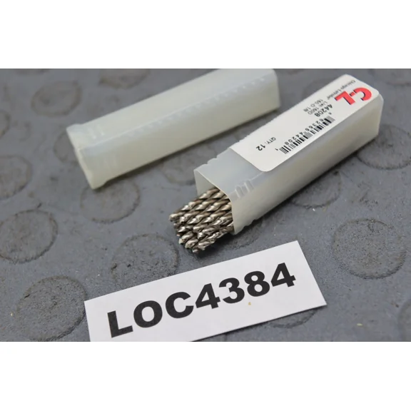 C-L 1/8 Black Drill Job Drill 44208 Lot Of 12 Loc4384
