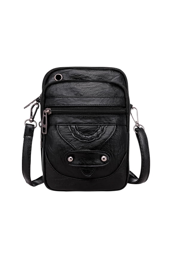 C Ladies Retro Crossbody Bag With Roomy Interior For Essentials Fashion Purse For Daily Use & Travel
