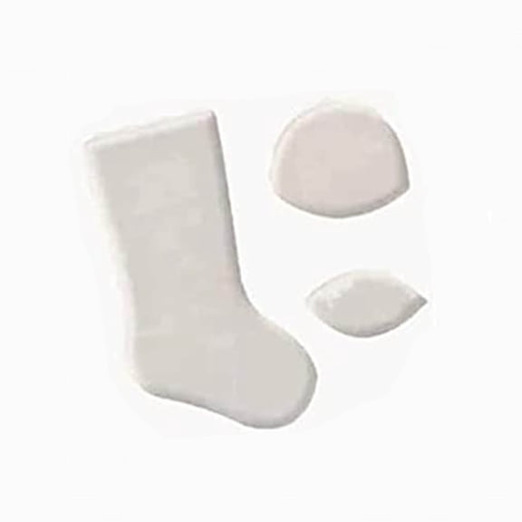 C Large Christmas Stocking Template For Quilting Measuring 15 Inches Made From Pvc