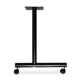 thumbnail image 1 of C- Leg Table Base, with 2 in. casters, 1.5 in. x 22 in. x 27 in., Black, 1 of 1