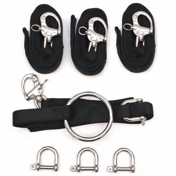 C-Level Boat Heavy-Duty RIB Lifting Sling DHDRIB4 | 4-Leg 1000 LB