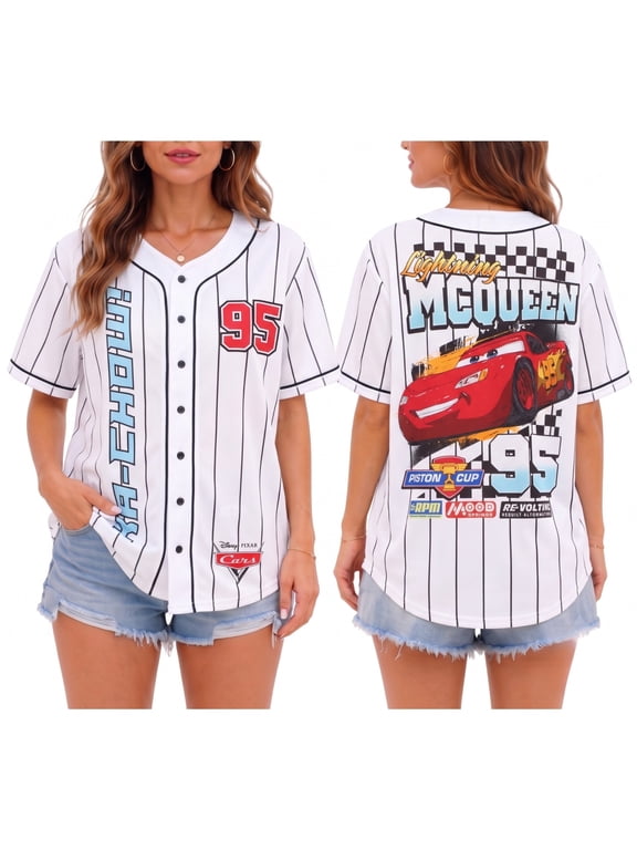 Womens Baseball Jersey - Peanuts Betty Boop Disney Athletic Performance Sports Jersey