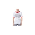 thumbnail image 1 of C-Life Mens Rubik'S Cube Ringer Graphic T-Shirt, White, X-Large, 1 of 1